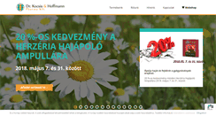Desktop Screenshot of drkh.hu